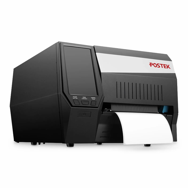 SFPS Postek GX3r RFID Industrial Label Printer with HEATA, 4.5" Color LCD Touch Screen, 300dpi, 8ips Print Speed