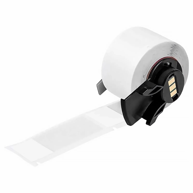 SFPS 2.5in.H x 1in.W Self-laminating Labels for M611 Printer, 100 Labels/Roll, Black on White