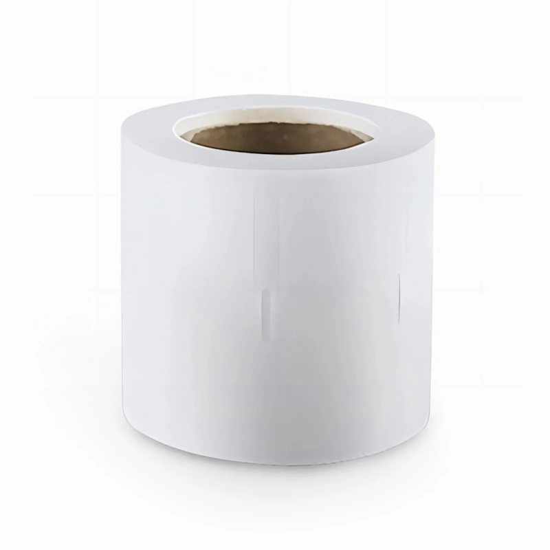 SFPS 0.75in.H x 1.75in.W Printable Self-laminating Labels, PET, White, 500Labels/Roll