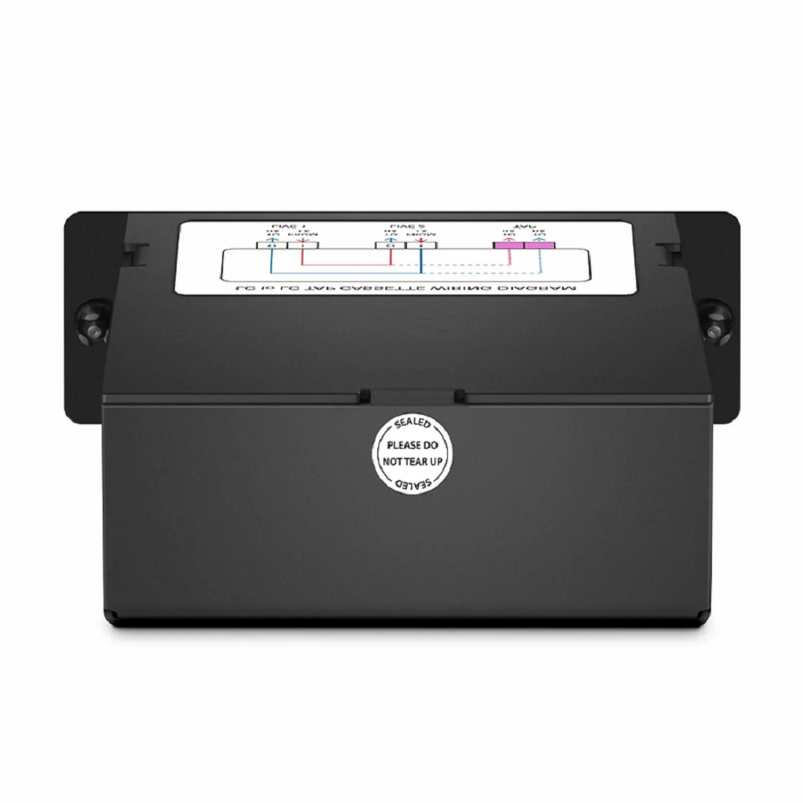 SFPS FHDA LC TAP Cassette, OM4 Multimode, 4 x LC Duplex Live Ports, 2 x LC Duplex TAP Ports, 50/50 Split Ratio (Live/TAP), 1/10/40/100G
