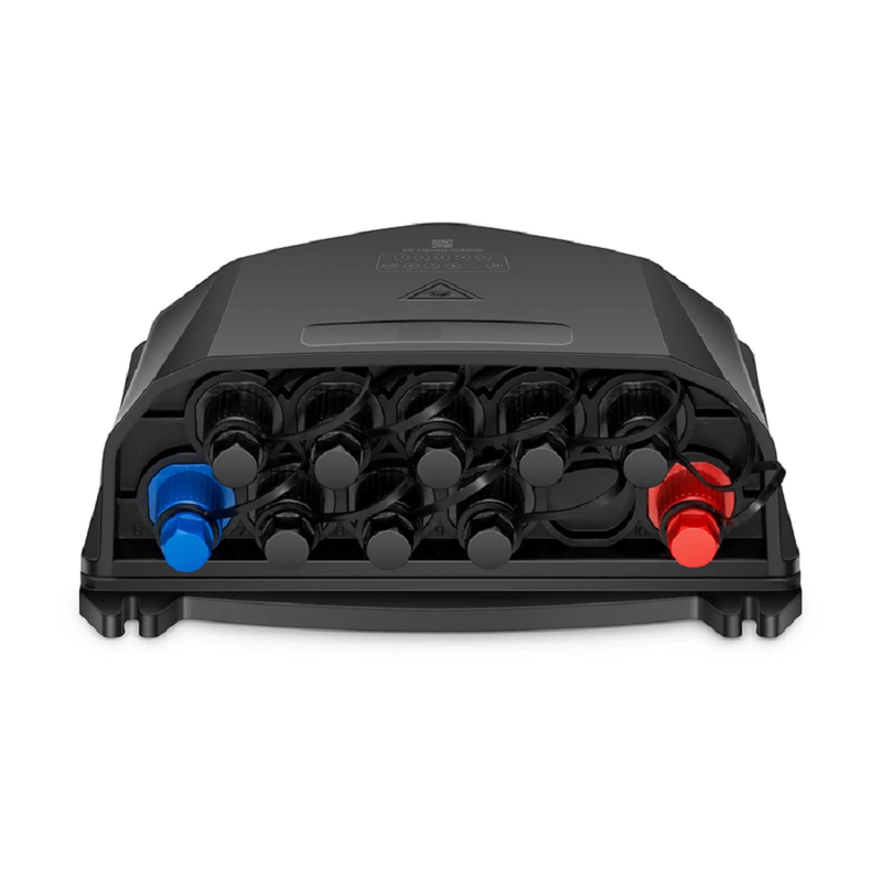 SFPS Fully Pre-Terminated Sub Box for Quick ODN, 10 ports, Hot-Melting (Non-open), 1x 9 Splitter (70:30), SC Hardened Adapter, Insertion Loss 2.2dB-16.3dB, Return Loss 55dB, PP+GF, IP68, Wall/Pole/Aerial, Indoor/Outdoor