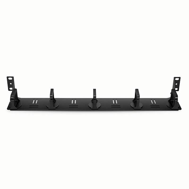 SFPS FHDA High Density 1U Rack Mount Blank Enclosure Unloaded, Detachable Cable Management Lacer Panel and Bar, Holds up to 4 x FHDA Panels, 144 Fibers (LC)