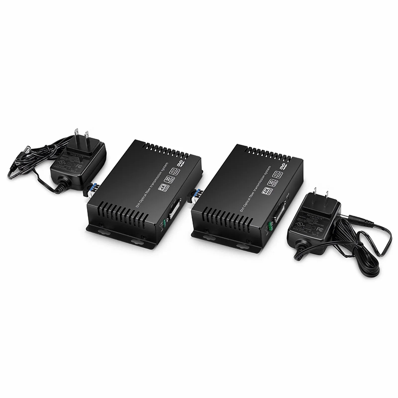 SFPS 4K HDMI Extender Set with Audio, EDID and RS232 via Single LC Fiber for 10km