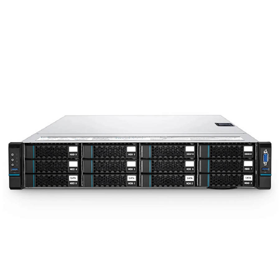 SFPS RS5230, 2U Rack Server, 2 x IntelA® XeonA® Scalable Processors, 4 x 16GB of Memory, 4 x 3.5' Hot-swap SATA Drive Bays, 2 x RJ45 1GbE Ports, 550W Redundant