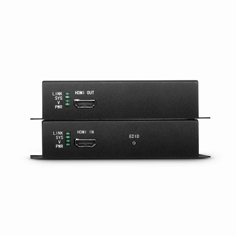 SFPS 4K HDMI Extender Set with Audio, EDID and RS232 via Single LC Fiber for 10km