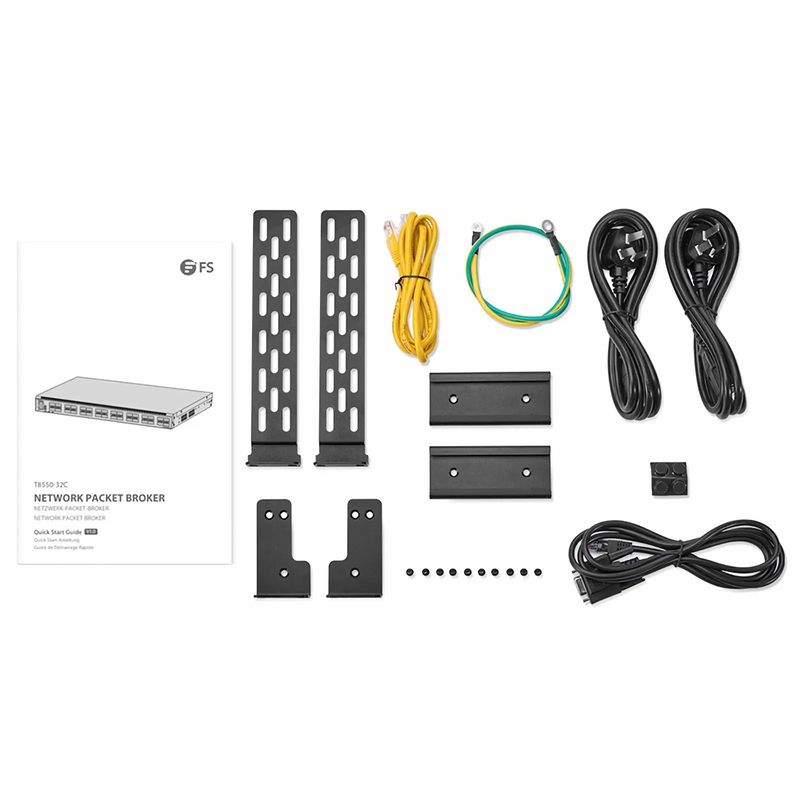 SFPS T8550-32C, 32x 100G QSFP28 Ports, Network Packet Broker (NPB), Network Visibility and Monitoring