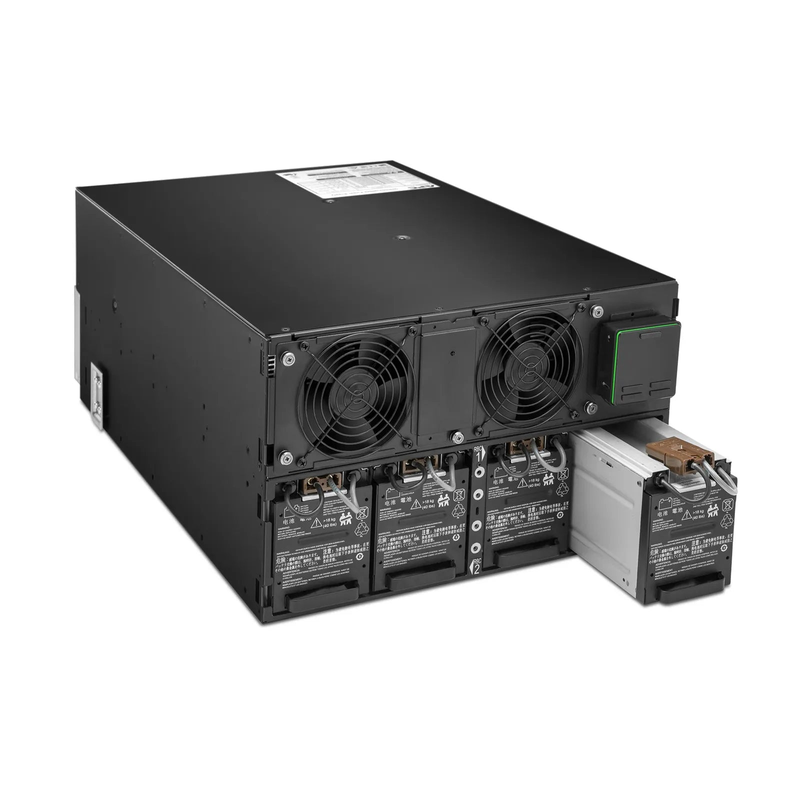 SFPS APC Smart-UPS On-line, 8kVA/8kW, 208V, 4 x L6-20R & 2 x L6-30R NEMA Outlets, Network Card & SmartSlot, 4 Replaceable Battery Modules Included, Rack 6U/Tower Convertible