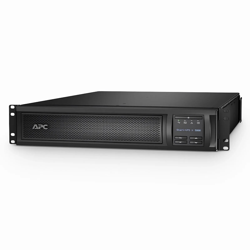 SFPS APC® Smart-UPS X 3000VA Rack/tower Convertible UPS, 8x C13+1x C19 IEC Outlets™Network Card and 1 Backup Battery Included