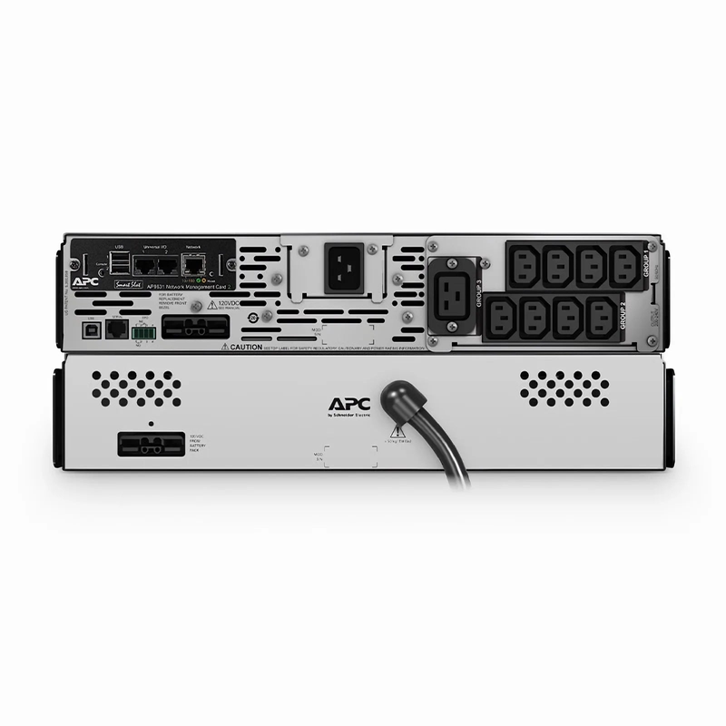 SFPS APC® Smart-UPS X 3000VA Rack/tower Convertible UPS, 8x C13+1x C19 IEC Outlets™Network Card and 1 Backup Battery Included