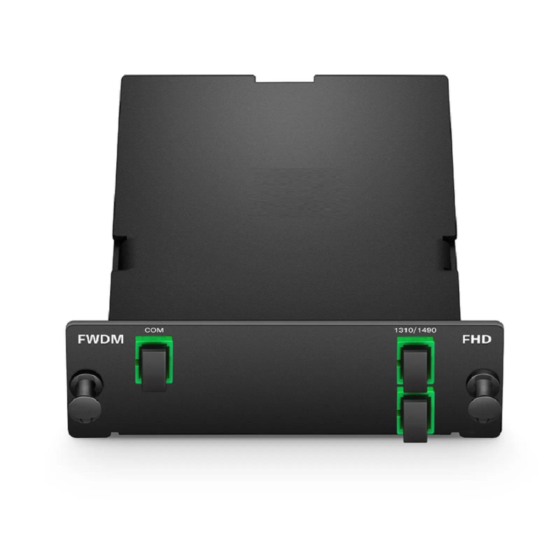 SFPS 1 x 8 PLC Fiber Splitter, Standard FHD Cassette SC/APC, Singlemode, for Optical LAN