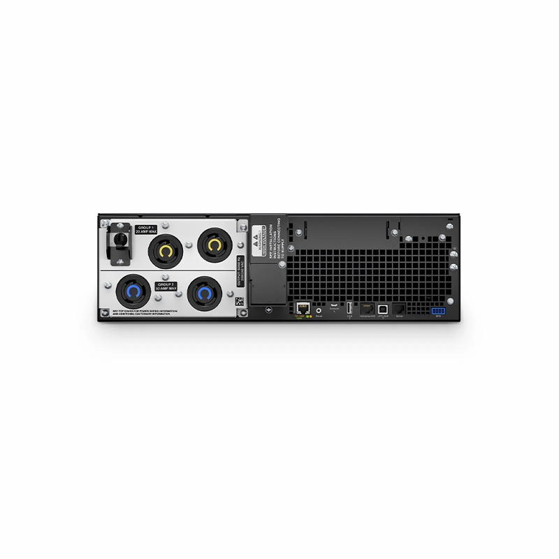 SFPS APC® Smart-UPS On-Line 5400VA Rackmount 3U UPS, 2x L6-20R+2x L6-30R NEMA Outlets, Network Card+SmartSlot and 1 Backup Battery Included