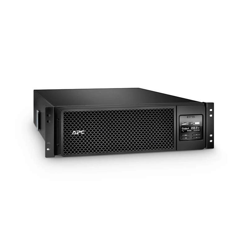 SFPS APC® Smart-UPS On-Line 5400VA Rackmount 3U UPS, 2x L6-20R+2x L6-30R NEMA Outlets, Network Card+SmartSlot and 1 Backup Battery Included
