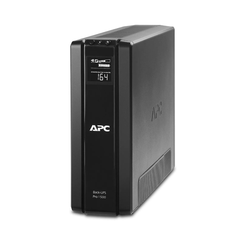SFPS APC Back-UPS Pro, 1500VA/865W, 120V, 10 x NEMA 5-15R Outlets, AVR, LCD, 1 Replaceable Battery Module Included, Tower