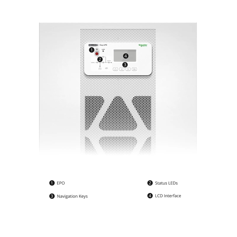 SFPS APC Easy UPS 3S, 40kVA/40kW, 208V, Hard Wire 4-wire Output (3PH+ G), Parallel up to 4UPSs