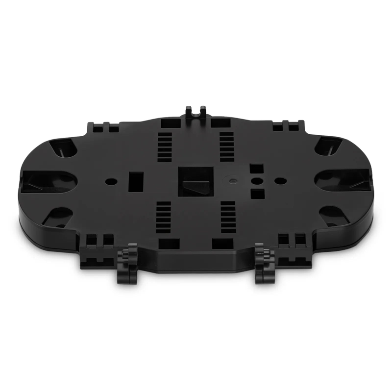 SFPS 24 Fibers Fusion Splice Tray for Heat-Shrink Fusion Splices, 0.75" x 5.91" x 4.33", Suitable for FS-S077-2I2O-2-24F