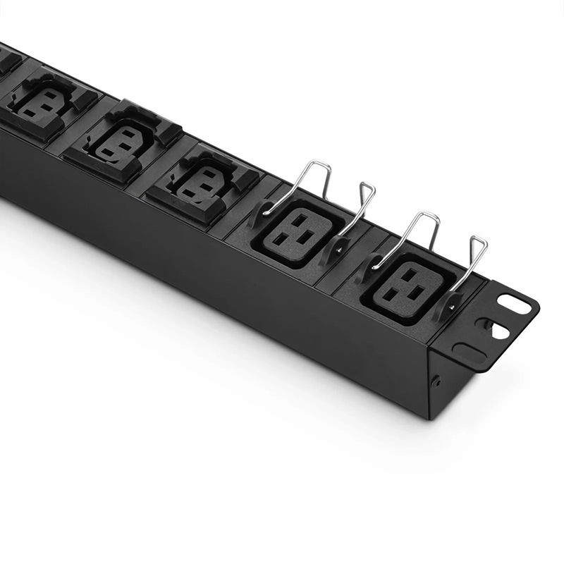 SFPS 1.92kW Single-Phase 16A/120V Basic Rack PDU, 6 x C13 & 2 x C19 Outlets, IEC320 C20 Plug, 10ft Cord, 1U Rack-Mount
