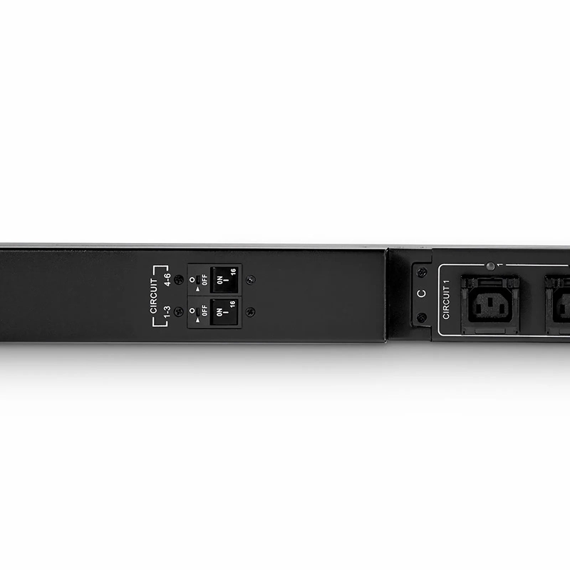 SFPS 21.06kW 3-Phase 32A/380V Switched Rack PDU, 21 x C13 & 3 x C19 Outlets, IEC309 32A 3P+N+E Plug, 10ft Cord, 0U Vertical