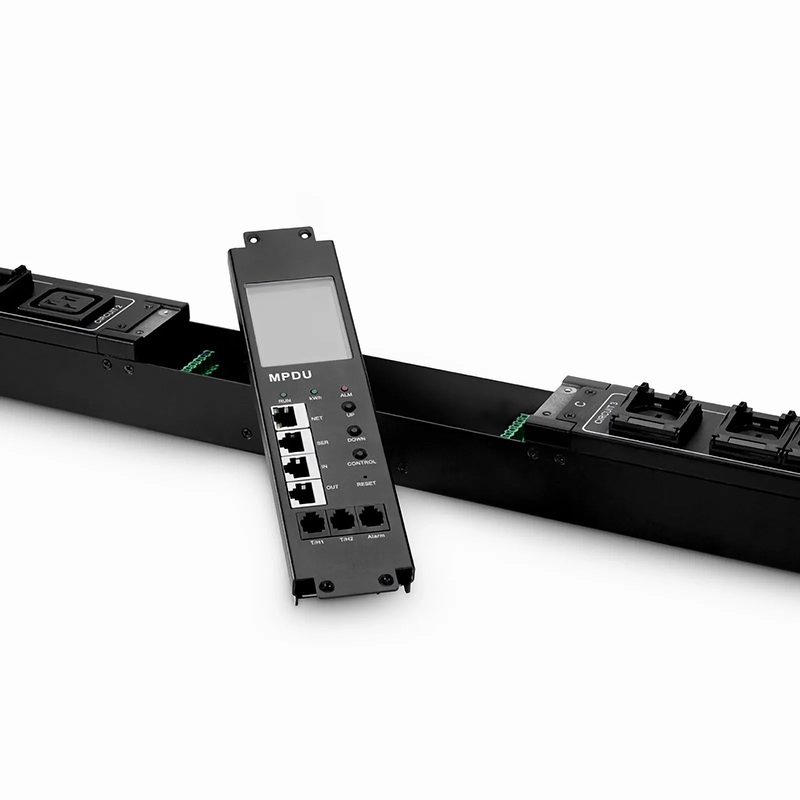 SFPS 21.06kW 3-Phase 32A/380V Switched Rack PDU, 21 x C13 & 3 x C19 Outlets, IEC309 32A 3P+N+E Plug, 10ft Cord, 0U Vertical