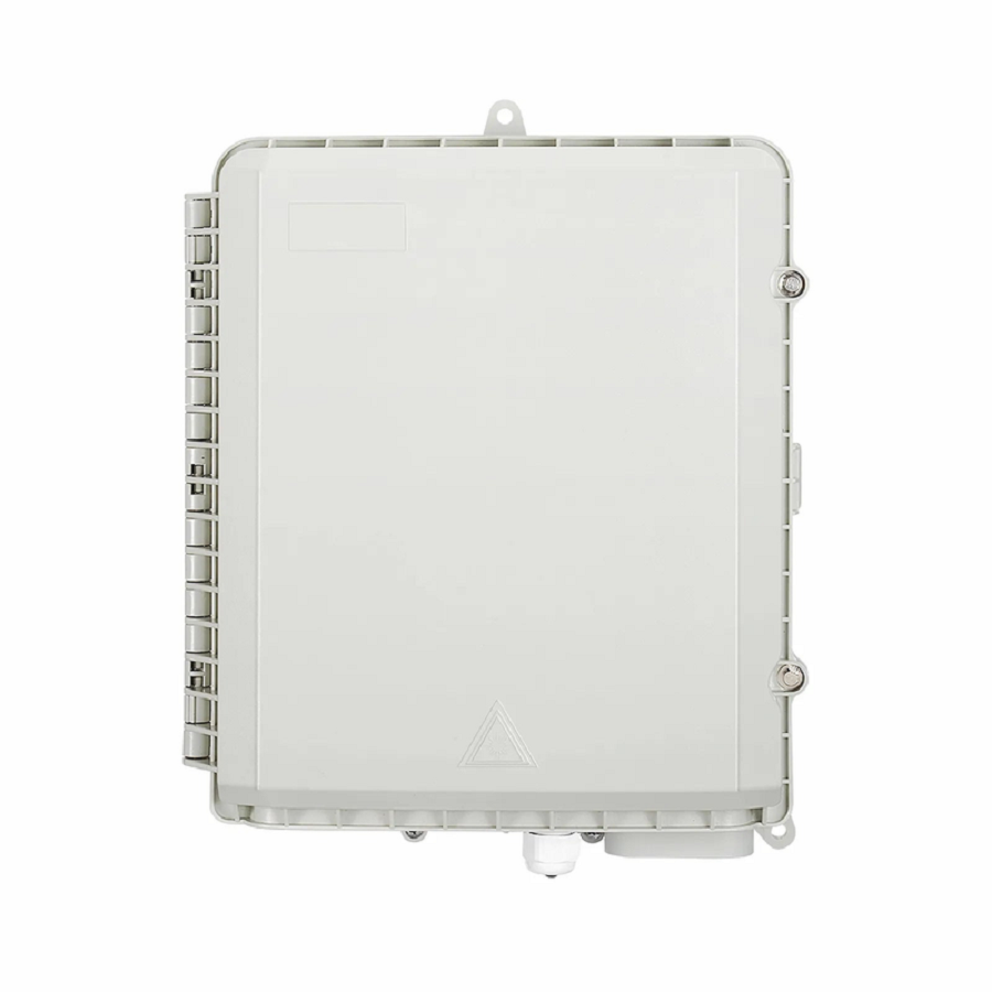 SFPS 16 Fibers Optic Distribution Box, SC/A, Plastic, Wall/Pole Mount, Indoor and Outdoor