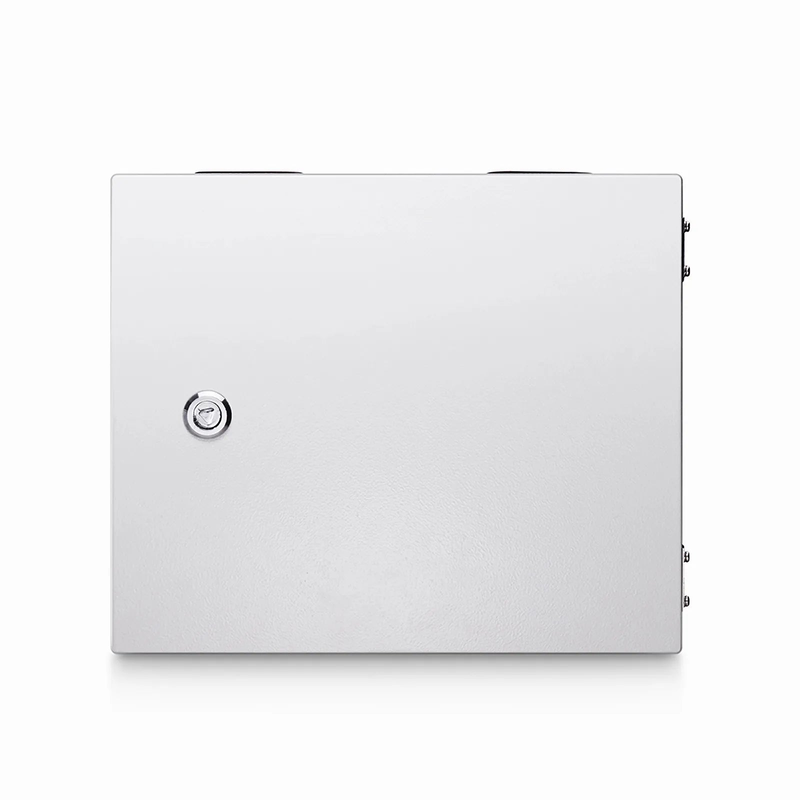 SFPS 24 Fibers Optic Distribution Box, SC A/U and LC, Steel, Wall Mount, Indoor