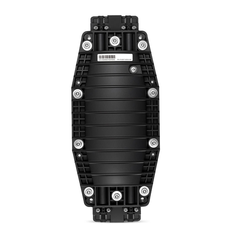 SFPS 48 Fibers 2In-2Out In-Line Fiber Optic Splice Closure, Mechanical Seal, with 1 Pre-installed Fusion Splice Tray