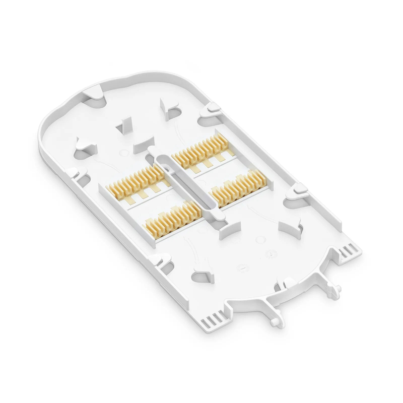 SFPS 24 Fibers Fusion Splice Tray for Heat-Shrink Fusion Splices, 0.39" x 4.33" x 9.21", Suitable for FS-S007R-1O4R-6-24F, FS-S007R-1O4R-10-24F, FS-S007-1O6R-12-24F