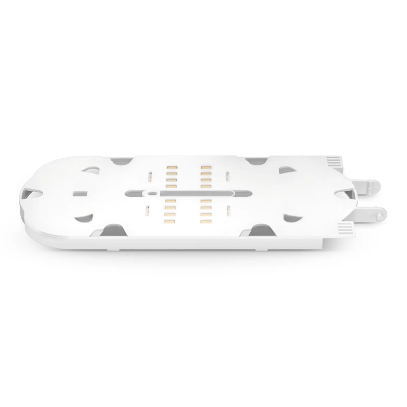 SFPS 24 Fibers Fusion Splice Tray for Heat-Shrink Fusion Splices, 0.39" x 4.33" x 9.21", Suitable for FS-S007R-1O4R-6-24F, FS-S007R-1O4R-10-24F, FS-S007-1O6R-12-24F