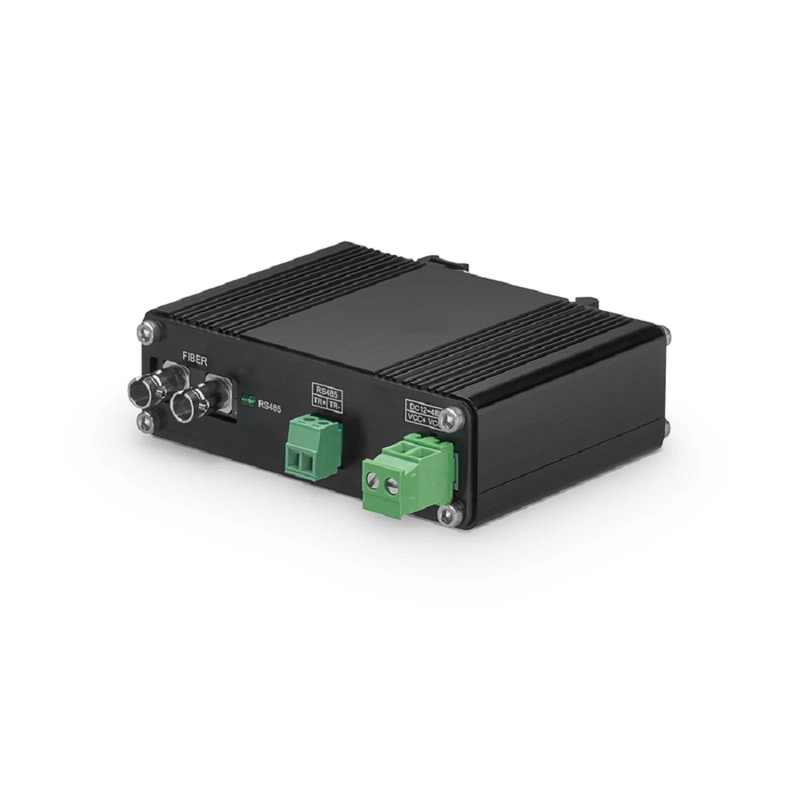 SFPS Industrial Unmanaged 1 x RS485 2-Wire to 1 x 100Base-X Single Mode ST 1310nm 20km Ethernet Media Converter