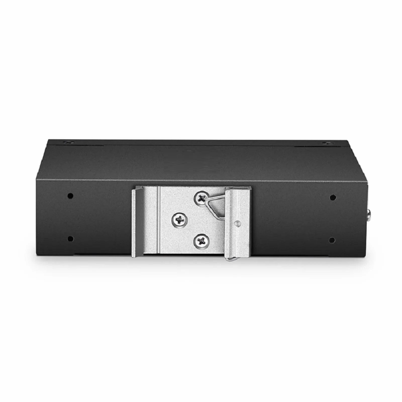 SFPS 5 Ports 10/100/1000M Gigabit PoE+ Extender, 1 in 4 out, Din-rail/Wall mountable, IEEE 802.3at/802.3af, -40 to 75A°C