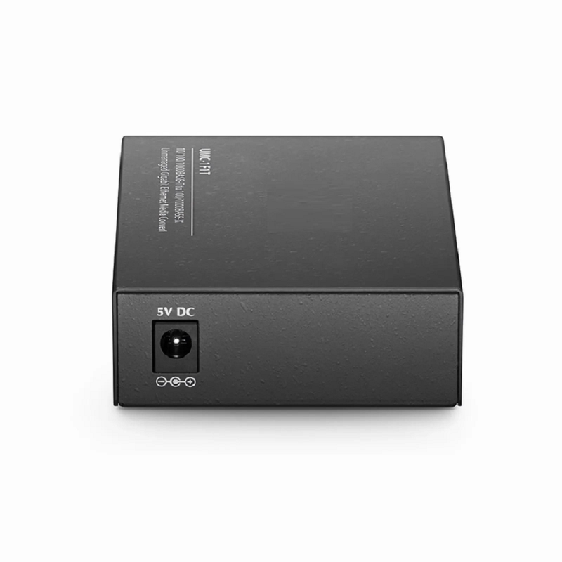 SFPS Unmanaged 1x 10/100/1000Base-T to 1x 100/1000Base-X SFP Gigabit Ethernet Media Converter, British Plug Standard
