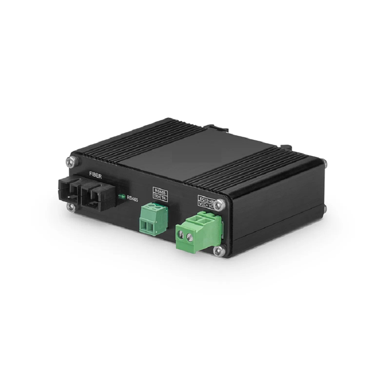 SFPS Industrial Unmanaged 1 x RS485 2-Wire to 1 x 100Base-X Single Mode SC 1310nm 20km Ethernet Media Converter