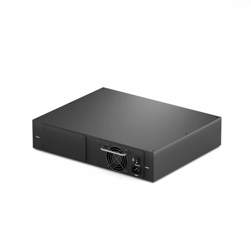 SFPS 16 Managed Media Converter Chassis, 2U Rack Mount, Single Power AC 100-240V
