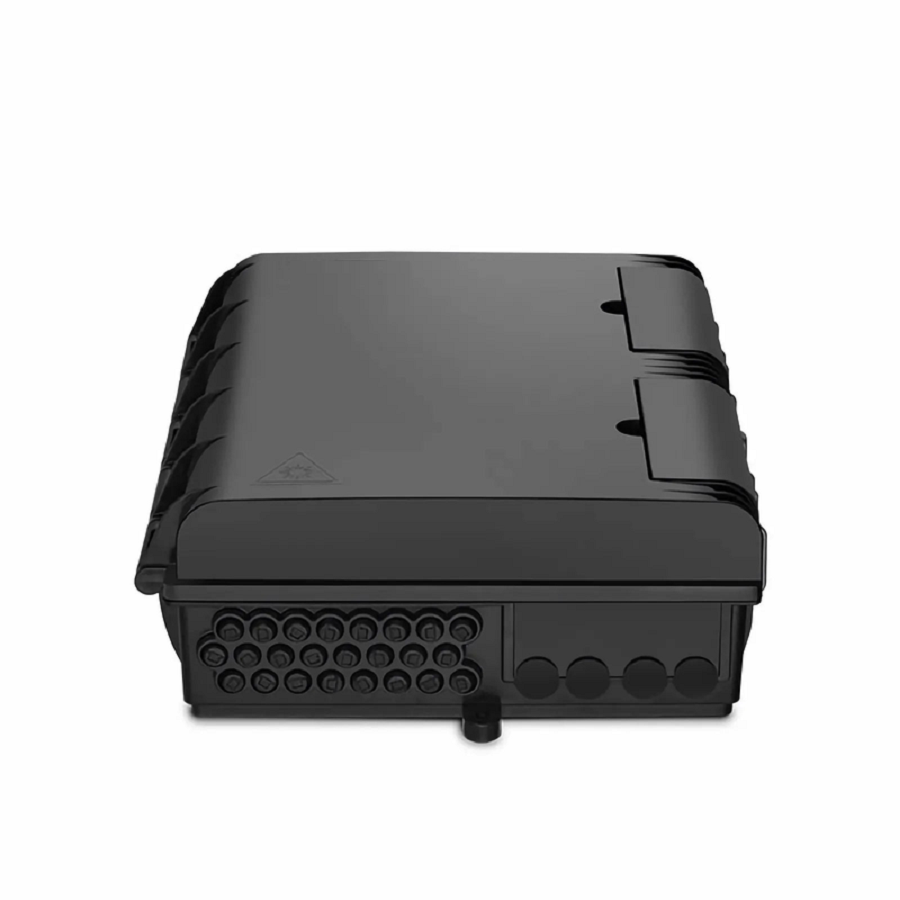 SFPS 24 Fibers Optic Distribution Box, SC A/U and LC A/U, Plastic, Wall/Pole Mount, Indoor and Outdoor