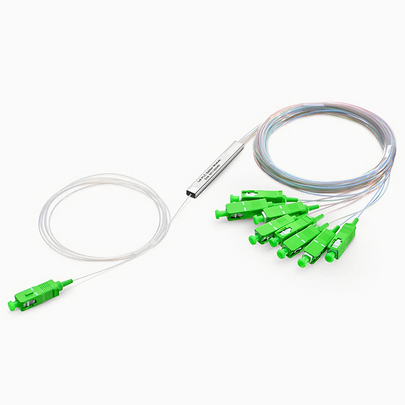SFPS 1 x 8 PLC Fiber Splitter, Mini Module, 900m, SC/APC, Singlemode