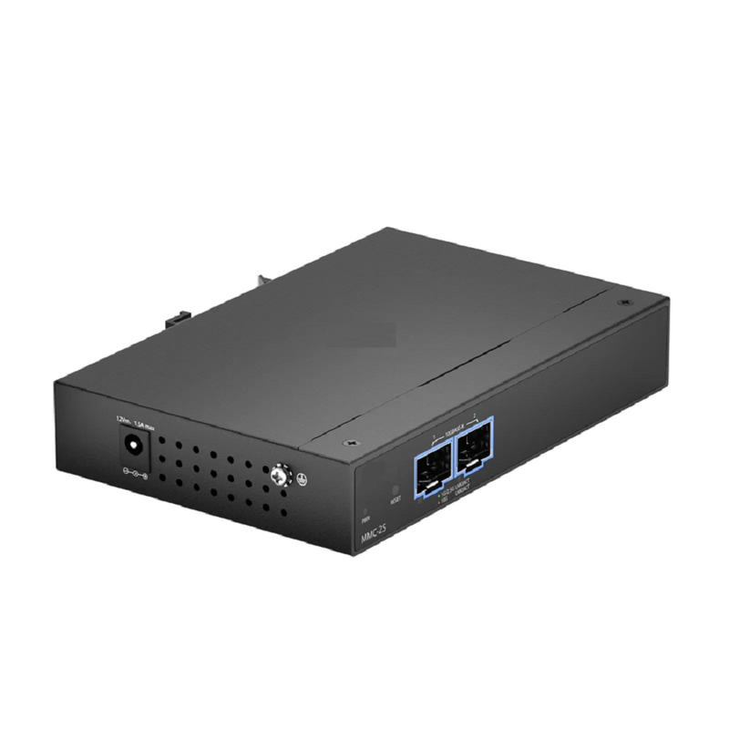 SFPS Managed 1x 10GBase-X to 1x 10GBase-X 2SFP+ 10Gigabit Ethernet Media Converter, American Plug Standard