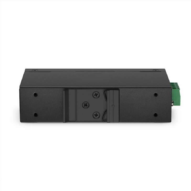 SFPS Mini Unmanaged 1x 100M/1G/2.5G/5G/10GBase-T RJ45 to 1x 10GBase-X SFP+ 10Gigabit Ethernet Media Converter, British Plug Standard