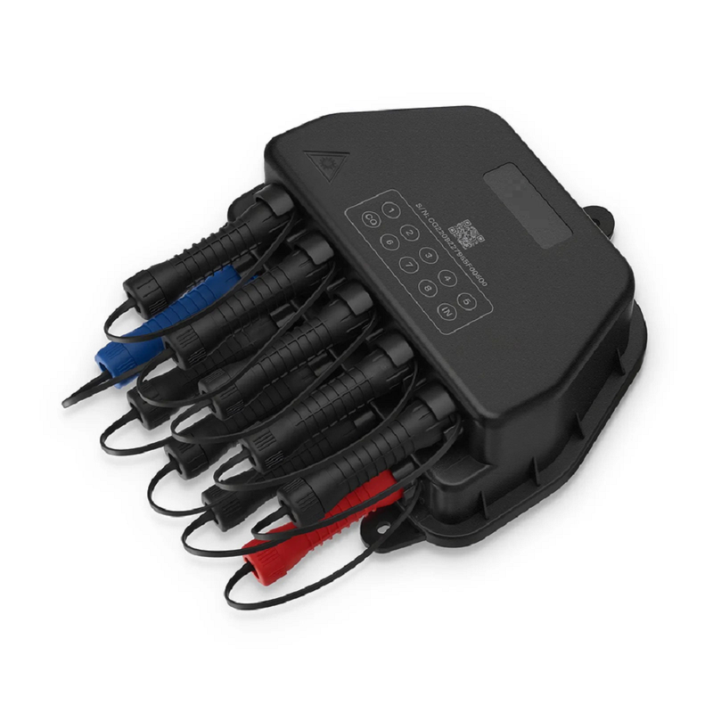 SFPS Universal Pre-Terminated End Box for Quick ODN, 9 ports, Mechanical Seal, 1x 8 Splitter, Hardened SC/APC Adapter, Insertion Loss 10.8dB, Return Loss 55dB, PC+ABS, IP65, Wall/Pole/Aerial, Indoor/Outdoor