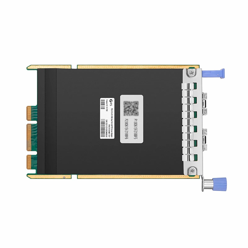 SFPS Intel X710-BM2 Based Ethernet Network Interface Card, 10G Dual-Port SFP+, OCP 3.0, PCIe 3.0 x 8, Comparable to Intel X710-DA2 OCP 3.0, Thumbscrew (Pull-tab) Bracket