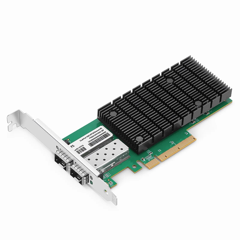 SFPS Intel E810-XXVAM2 Based Ethernet Network Interface Card, 25G Dual-Port SFP28, PCIe 4.0 x 8, Comparable to Intel E810-XXVDA2, Full Height&Low Profile