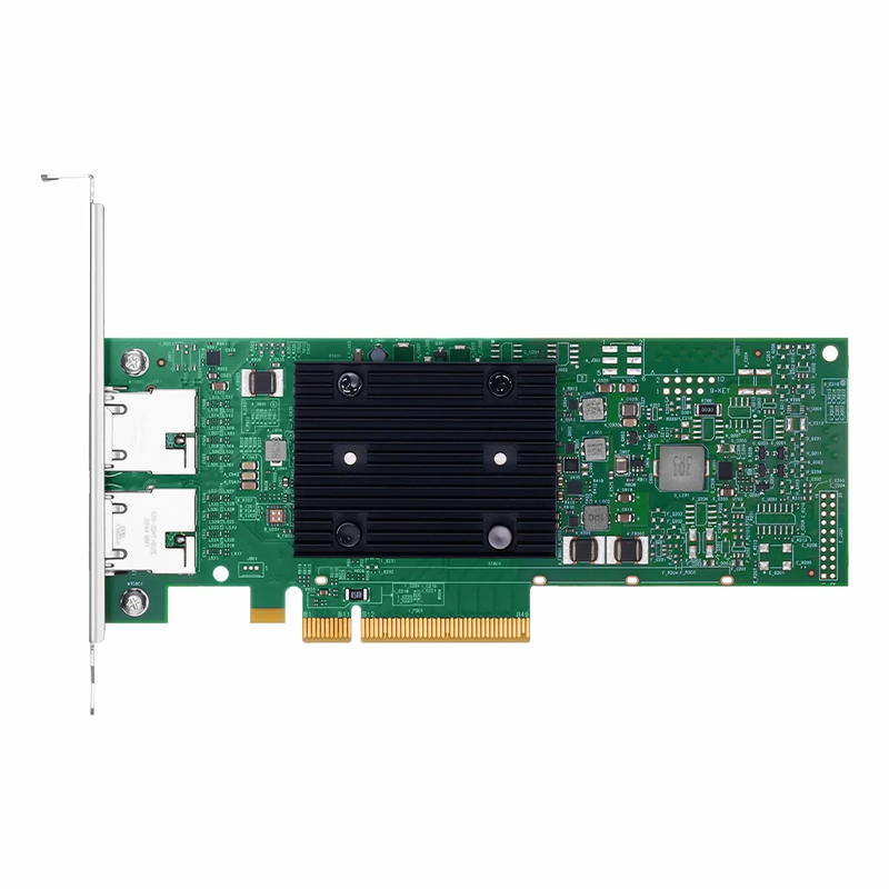 SFPS BroadcomA® BCM957416A4160C Ethernet Network Interface Card, P210TP 10GbE Dual-port RJ45, PCIe 3.0 x8, Standard & Low Profile