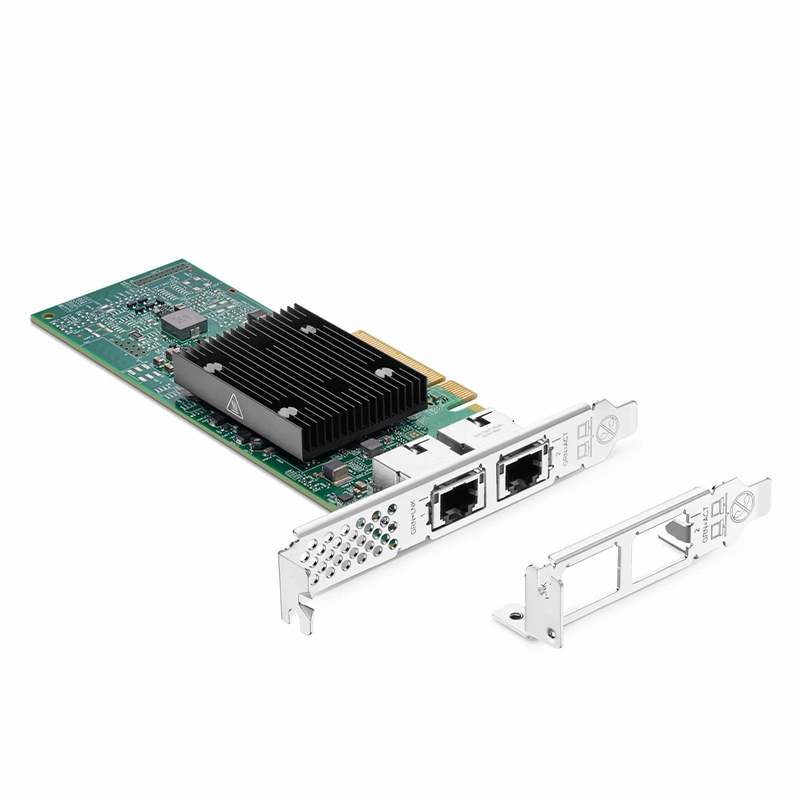 SFPS BroadcomA® BCM957416A4160C Ethernet Network Interface Card, P210TP 10GbE Dual-port RJ45, PCIe 3.0 x8, Standard & Low Profile