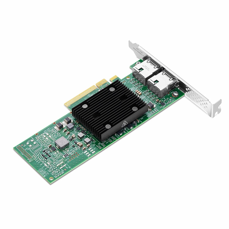 SFPS BroadcomA® BCM957416A4160C Ethernet Network Interface Card, P210TP 10GbE Dual-port RJ45, PCIe 3.0 x8, Standard & Low Profile