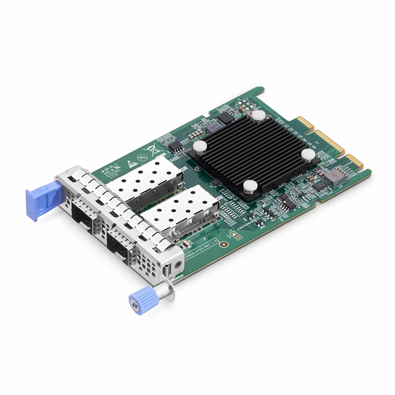 SFPS Intel X710-BM2 Based Ethernet Network Interface Card, 10G Dual-Port SFP+, OCP 3.0, PCIe 3.0 x 8, Comparable to Intel X710-DA2 OCP 3.0, Thumbscrew (Pull-tab) Bracket