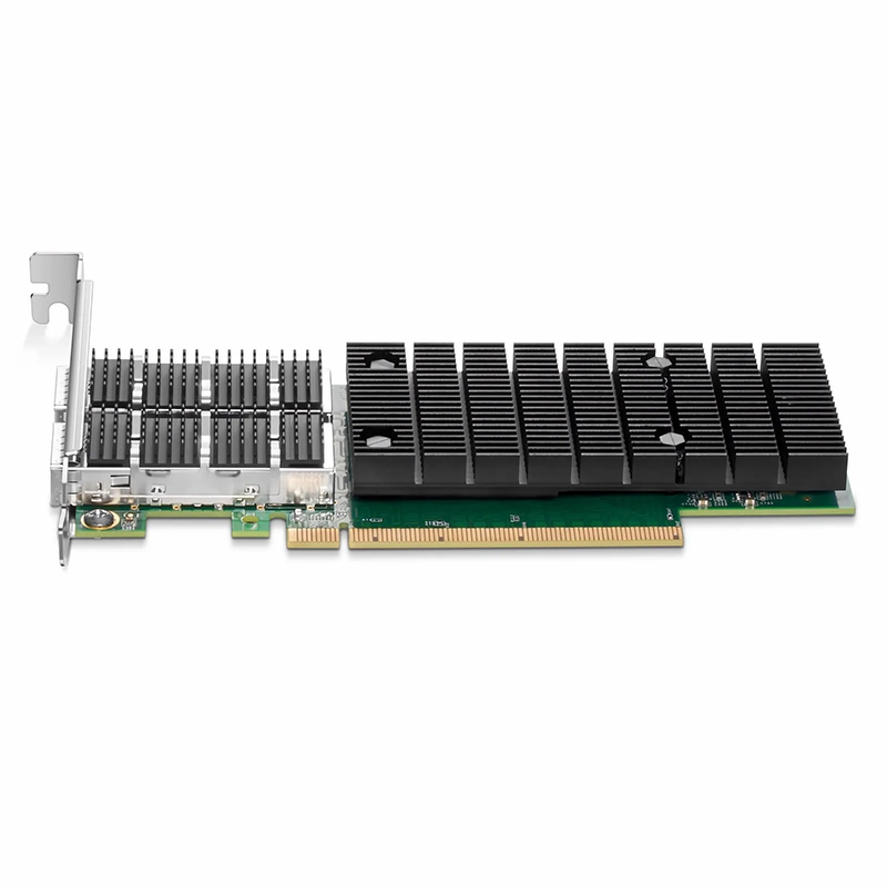 SFPS Intel E810-CAM2 Based Ethernet Network Interface Card, 100G Dual-Port QSFP28, PCIe 4.0 x 16, Comparable to Intel E810-CQDA2, Full Height&Low Profile