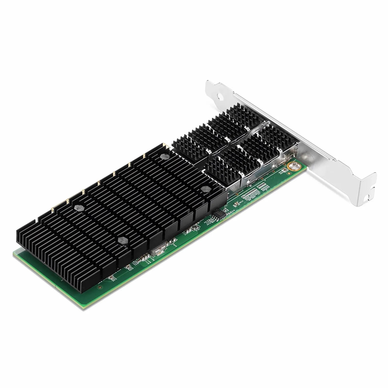 SFPS Intel E810-CAM2 Based Ethernet Network Interface Card, 100G Dual-Port QSFP28, PCIe 4.0 x 16, Comparable to Intel E810-CQDA2, Full Height&Low Profile