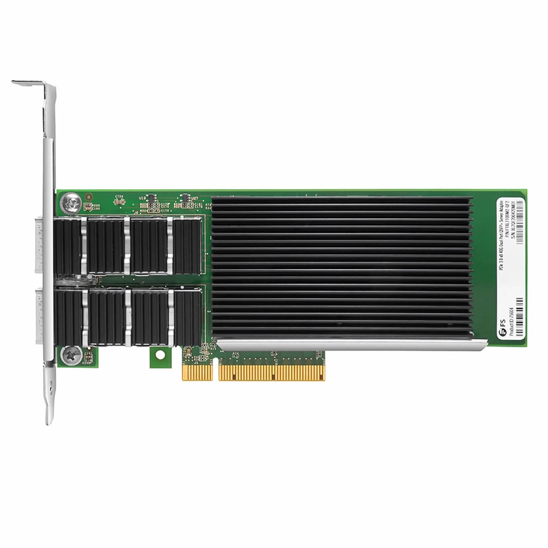 SFPS Intel XL710-BM2 Based Ethernet Network Interface Card, 40G Dual-Port QSFP+, PCIe 3.0 x 8, Comparable to Intel XL710-QDA2, Full Height&Low Profile