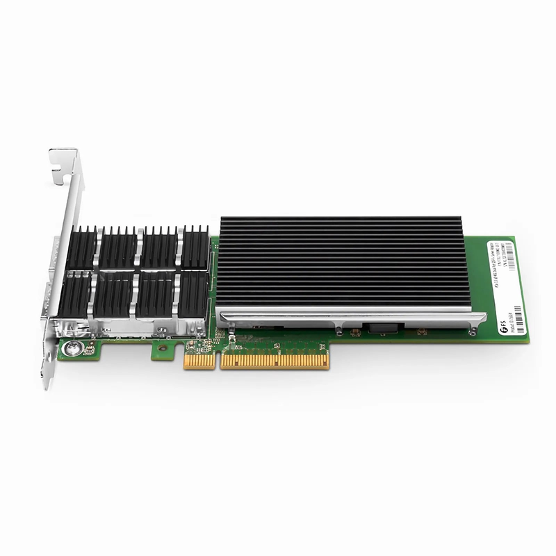 SFPS Intel XL710-BM2 Based Ethernet Network Interface Card, 40G Dual-Port QSFP+, PCIe 3.0 x 8, Comparable to Intel XL710-QDA2, Full Height&Low Profile