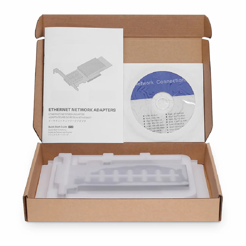 SFPS Intel E810-XXVAM2 Based Ethernet Network Interface Card, 25G Dual-Port SFP28, PCIe 4.0 x 8, Comparable to Intel E810-XXVDA2, Full Height&Low Profile