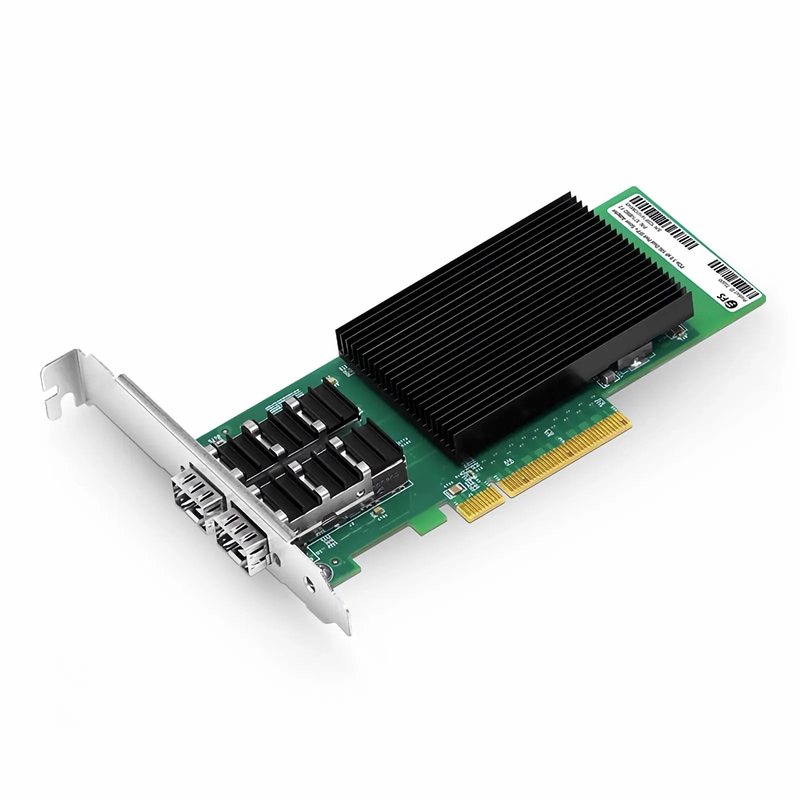 SFPS Intel X710-BM2 Based Ethernet Network Interface Card, 10G Dual-Port SFP+, PCIe 3.0 x 8, Comparable to Intel X710-DA2, Full Height&Low Profile