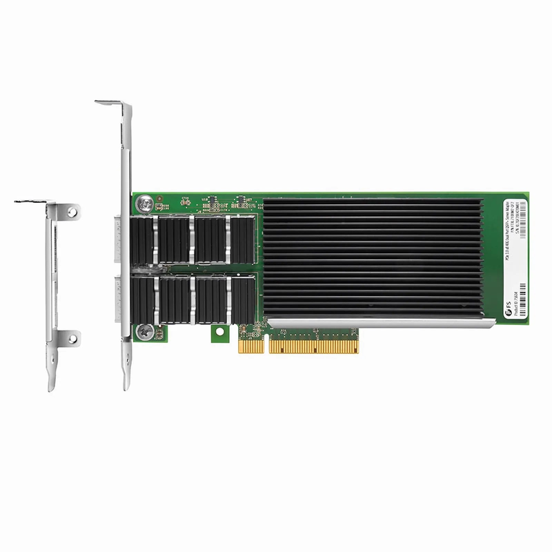 SFPS Intel XL710-BM2 Based Ethernet Network Interface Card, 40G Dual-Port QSFP+, PCIe 3.0 x 8, Comparable to Intel XL710-QDA2, Full Height&Low Profile